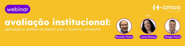 banner webinar avaliação institucional